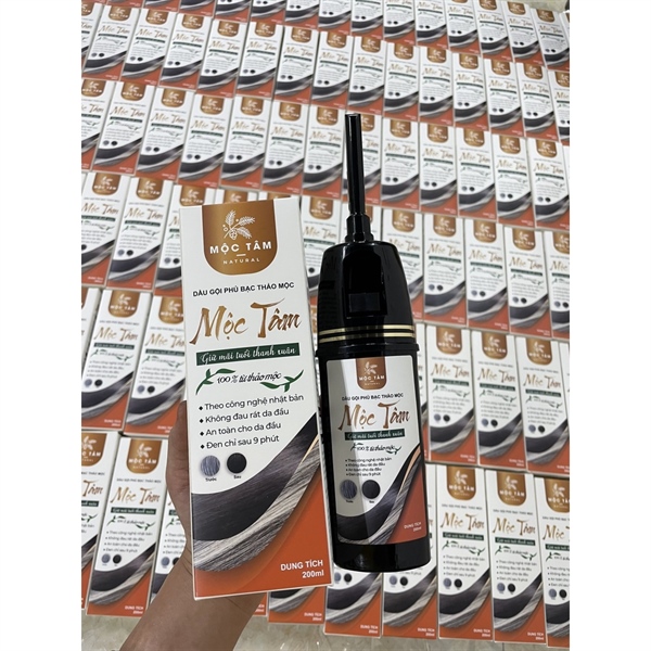 DẦU GỘI PHỦ NÂU MỘC TÂM 200ML