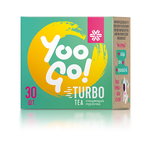 Trà thảo mộc YOO GO Turbo tea