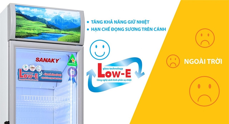 Tủ mát Sanaky 170 lít