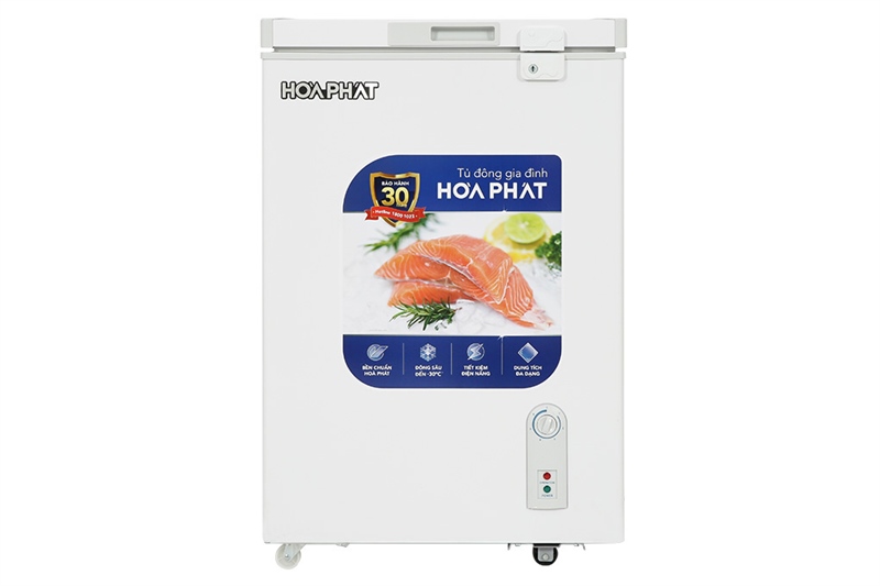Tủ đông Hòa Phát 107 Lít 1 ngăn
