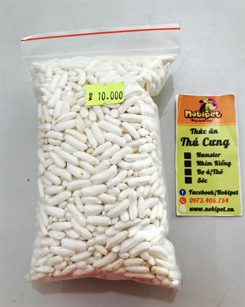 Cốm Gạo Nguyên Chất Ăn Dặm Cho Hamster, Sóc Cảnh