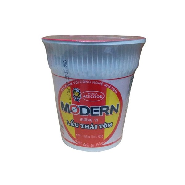 Mì Ly Modern Vị Lẩu Thái Tôm 65GR