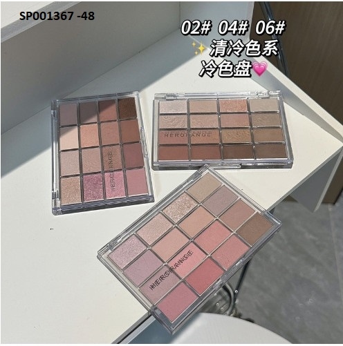 Phấn mắt 16 ô hero range