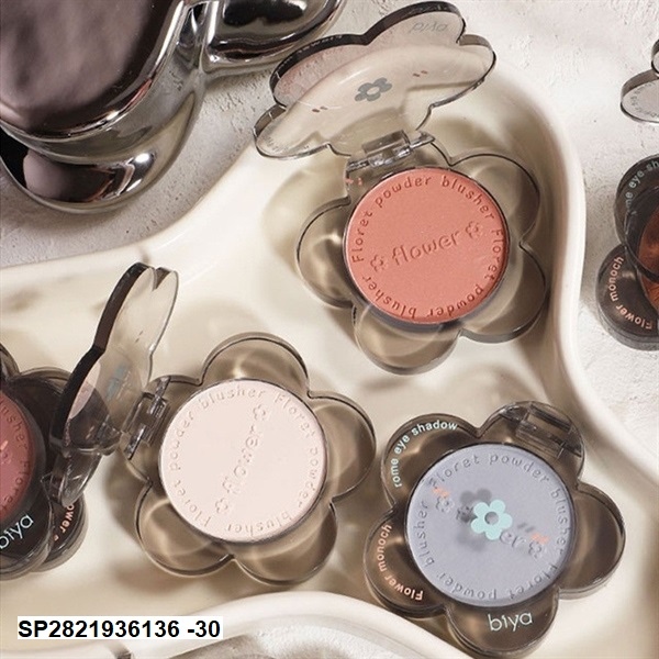 ✅E303 Phấn má hồng hoa 5 cánh