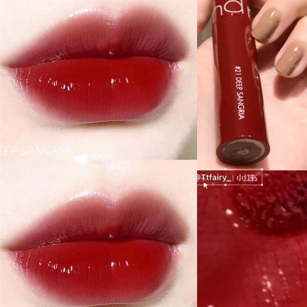 Son Romand Juicy Lasting Tint 21 - Đỏ Lựu