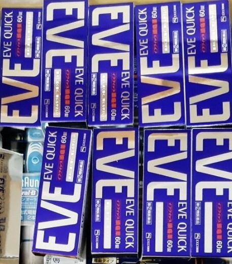 VIÊN UỐNG HẠ SỐT GIẢM ĐAU EVE QUICK TRẮNG 60 VIÊN