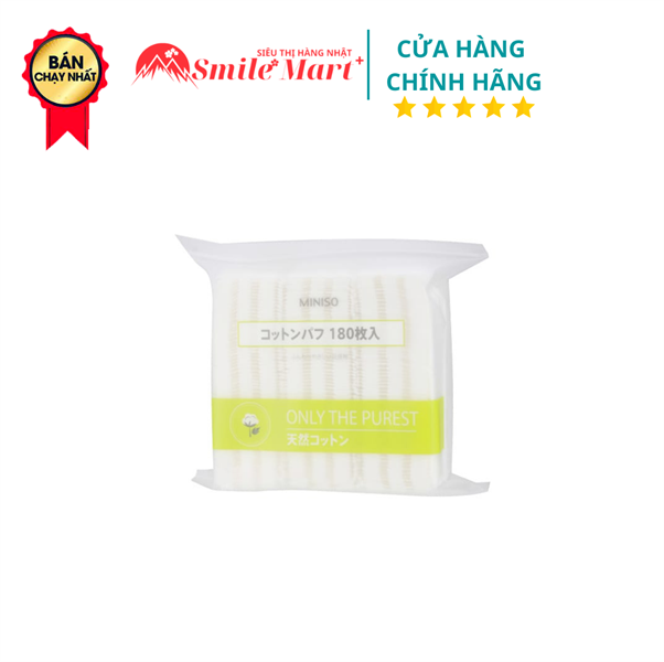 Bông tẩy trang Miniso 180