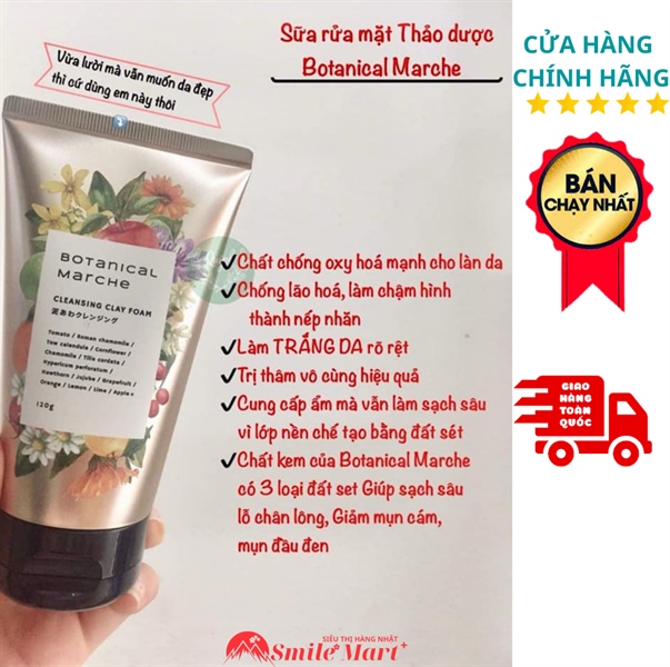 Sữa rửa mặt thảo mộc Marche