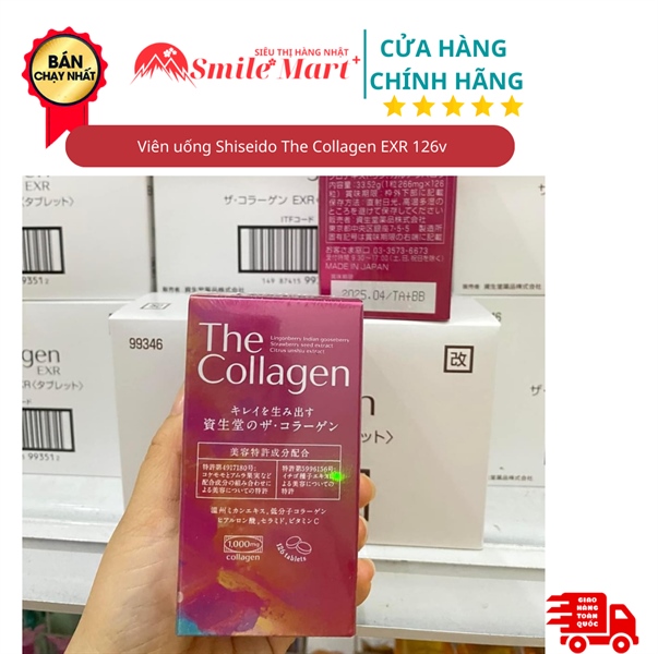 Viên uống The Collagen Shiseido 126 viên 1000mg