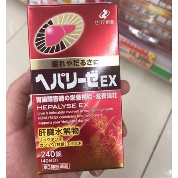 Thuốc Bổ Gan cao cấp Hepalyse Ex 240 viên