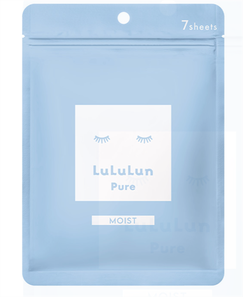 MẶT NẠ LULULUN FACE MASK MÀU XANH CỦA NHẬT BẢN CHỐNG LÃO HOÁ 7 MIẾNG