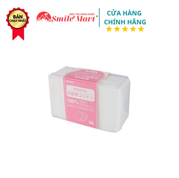 Bông tẩy trang miniso 1000 miếng