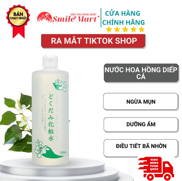 Nước hoa hồng diếp cá Dokudami