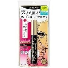 Mascara Làm Dài Và Cong Mi Tối Đa Kissme Heroine Make Long Up Mascara Super WP-hồng