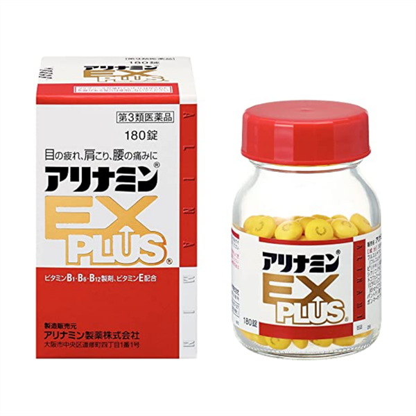 THUỐC HỖ TRỢ GIẢM ĐAU VAI GÁY, THOÁT VỊ ĐĨA ĐỆM ARINAMIN EX PLUS 180V