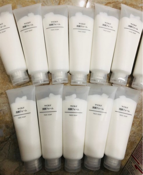 Sữa rửa mặt Muji-Tuýp 120g