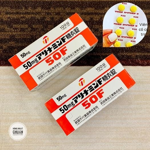 Viên Uống Tỏi Arinamin 50F Hỗ Trợ Tăng Đề Kháng Hộp 100 viên- 10 vì