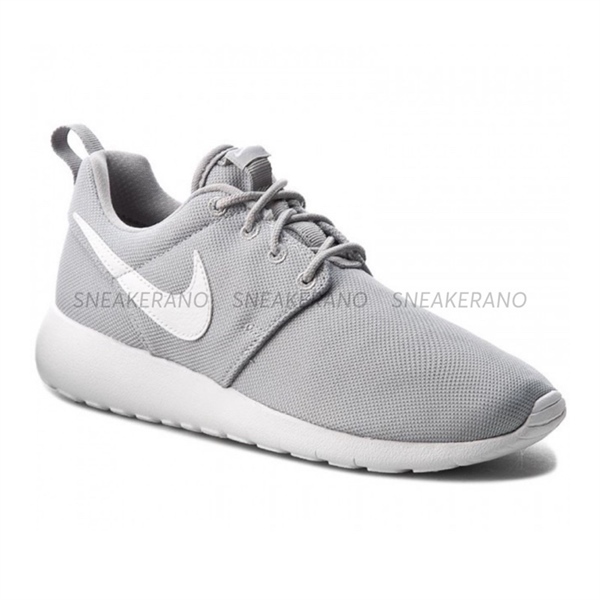 Nike roshe run grey black Clearance