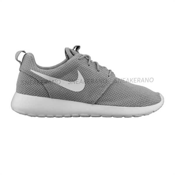 Nike roshe run grey black Clearance