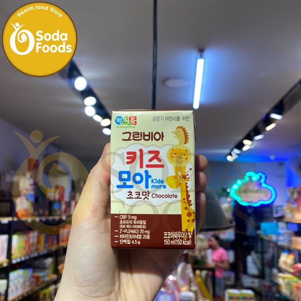 Sữa nước Greenbia Kidmore 150ml 1y+ - Chocolate