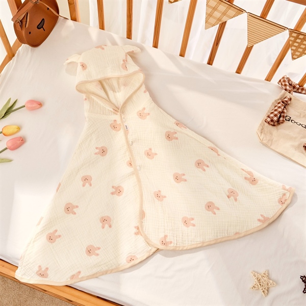 Áo chống nắng xô Muslin 2 lớp Morry