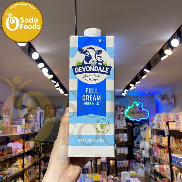 Sữa tươi Devondale 1L Úc - nguyên kem