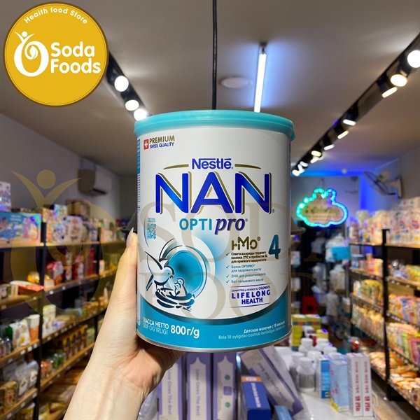 Sữa NAN Nga Số 4 - 800g (> 18m)