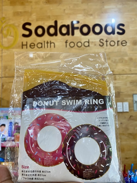 Phao bơi trẻ em hình bánh donut