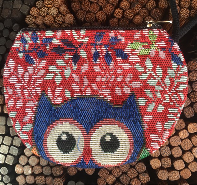 Ví sò cú - Owl purse - Usd 0.8