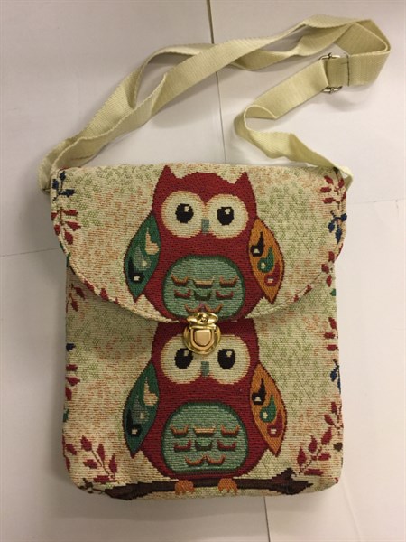 Túi cặp cú khóa bấm đeo chéo - Bag - Usd 3.5