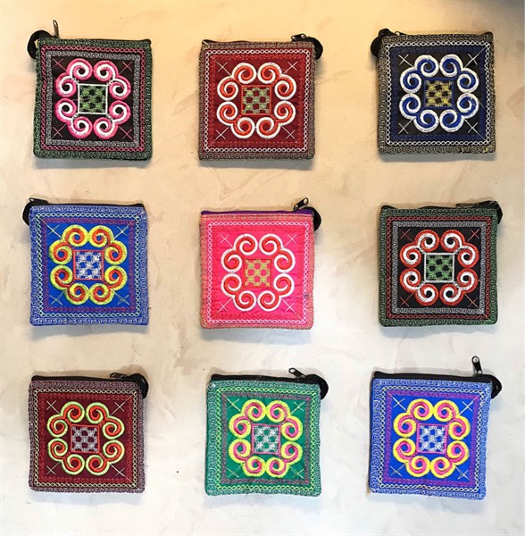 Ví ô Bắc Hà vuông-Wallet-Usd 0.85