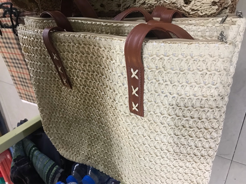Làn trơn tay xách to - Sedge bag - Usd 10