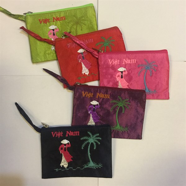 Ví chữ nhật gái hoa -Wallet-USD0.7