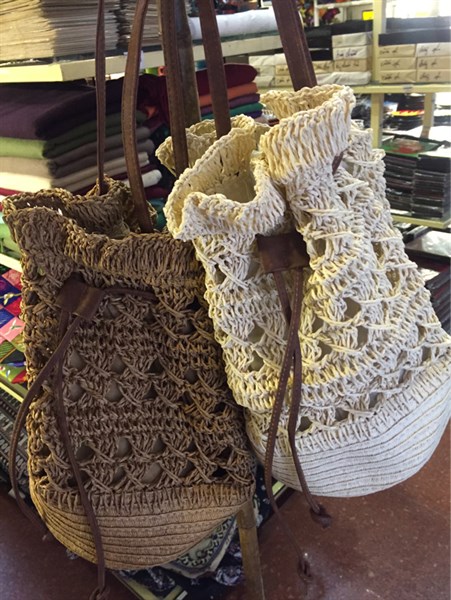 Túi cói giọ cua - Sedge bag - Usd 10