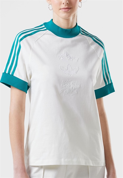Adidas Originals White Graphic T-shirt