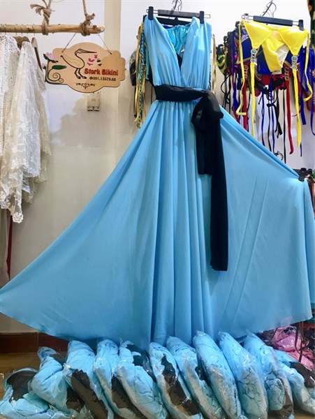 Maxi XANH dây đen