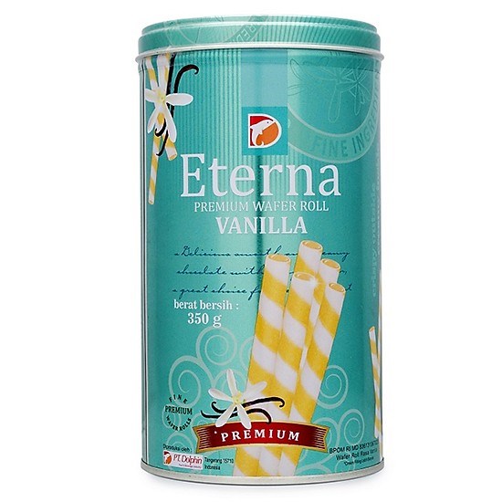 Bánh quế Eterna hương vani 350g