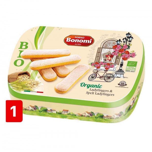 Bánh Bonomi Organic 400g