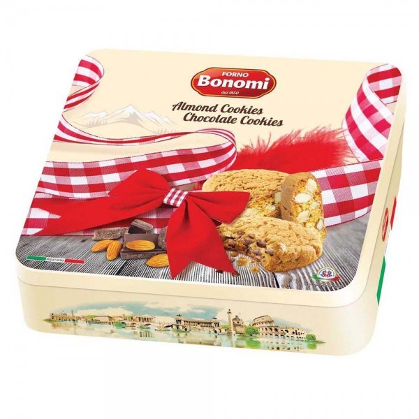 Bánh Bonomi Almond chocolate 400g