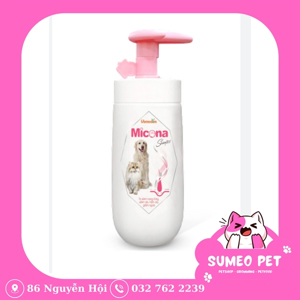 Sữa tắm Vemedim Micona trị viêm, nấm da 200ml