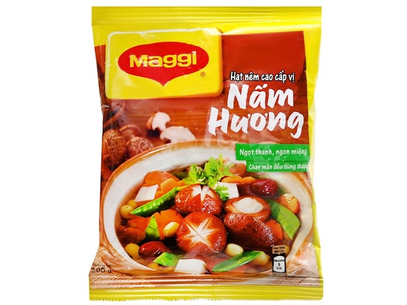HẠT NÊM NẤM HƯƠNG MAGGI GÓI 200G