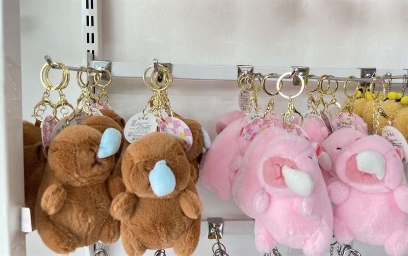 Móc khóa capybara