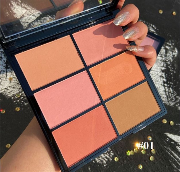 Bảng Má Hồng Guicami 6 Ô