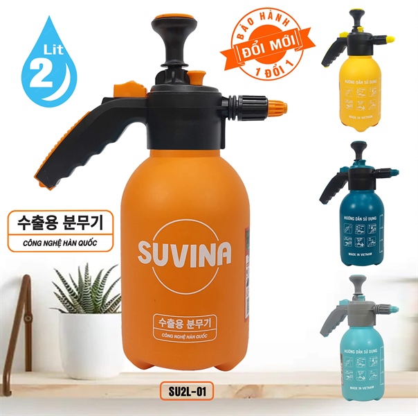 Bình Xịt Tưới Cây Suvina 2 Lít Mẫu 01