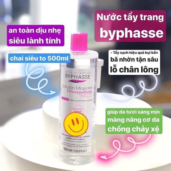 Nước Tẩy Trang Byphasse 500ml