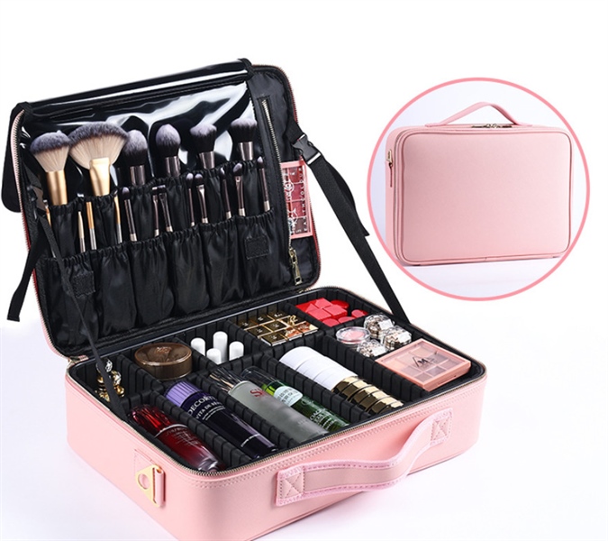 Cốp Vali Da PU Hồng Khóa Đồng Cao Cấp Chống Thấm Nước