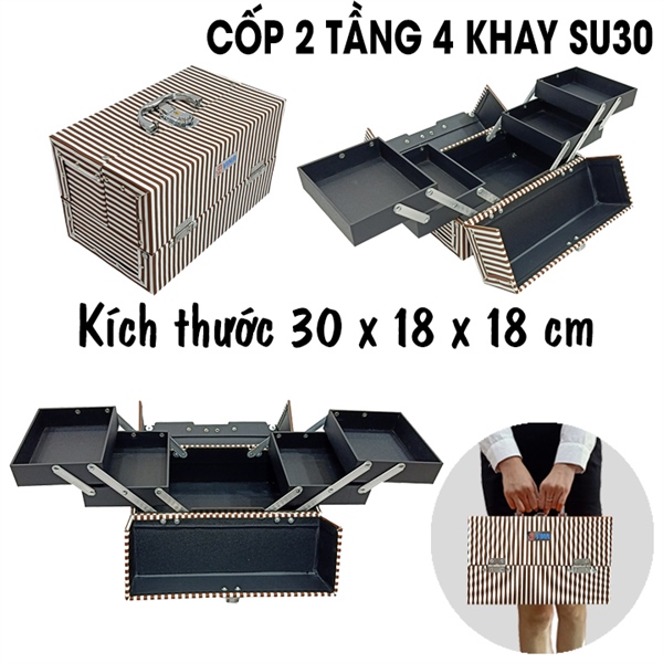 Cốp 2 Tầng 4 Khay SU30