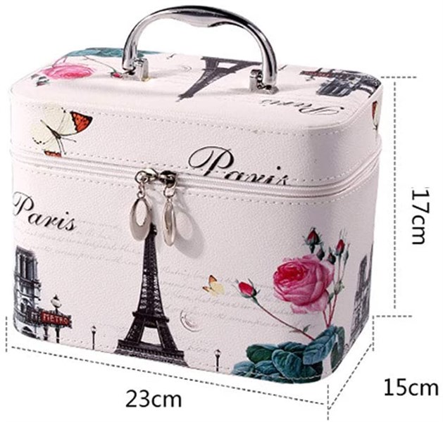 Cốp Cá Nhân Paris Bọc Da Cỡ Lớn