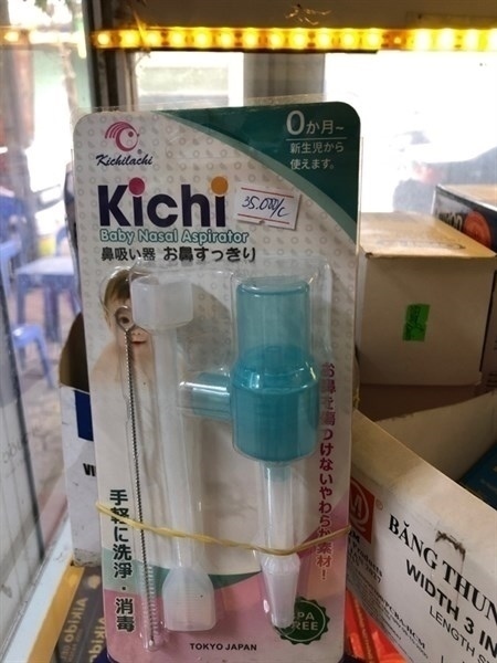 HÚT MŨI KICHI BABY NASAL ASPIRATOR CHO TRẺ SƠ SINH