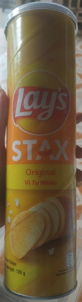 LAYS ỐNG 160G VỊ TỰ NHIÊN